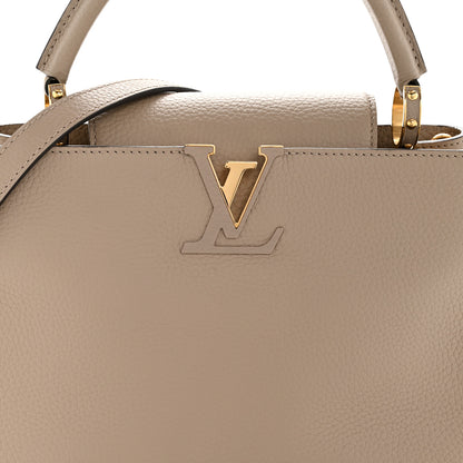 Louis Vuitton Taurillon Capucines PM Galet 8 of 13