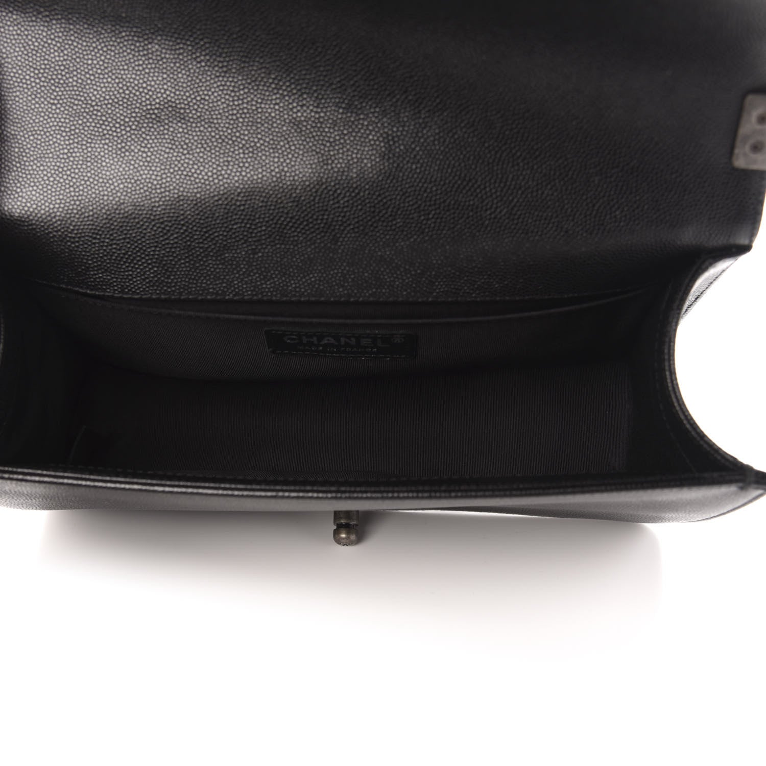 Chanel Caviar Quilted Medium Boy Flap Black 5 of 12