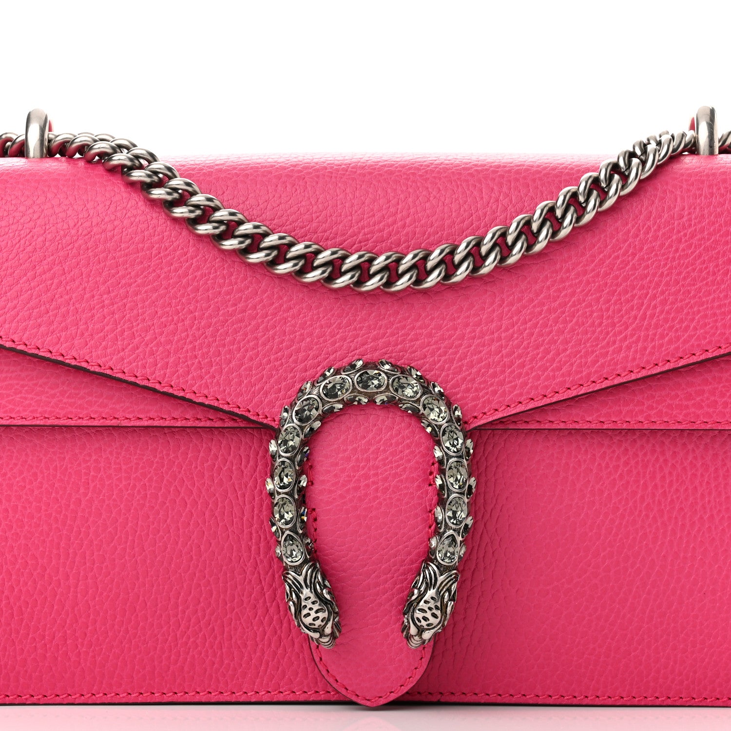 Gucci Dollar Calfskin Small Dionysus Shoulder Bag Box Pink 9 of 12