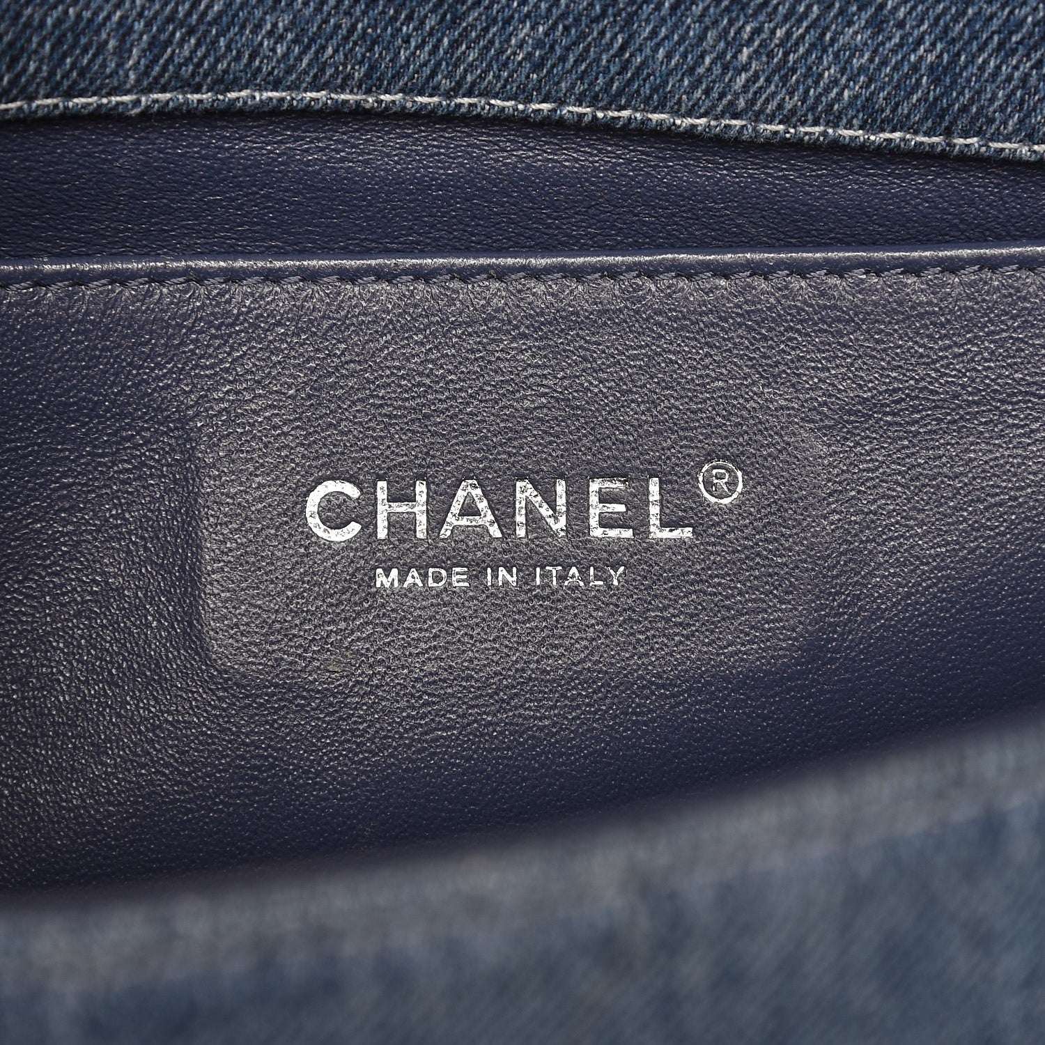 Chanel Denim Quilted Medium Boy Flap Blue 6 of 14