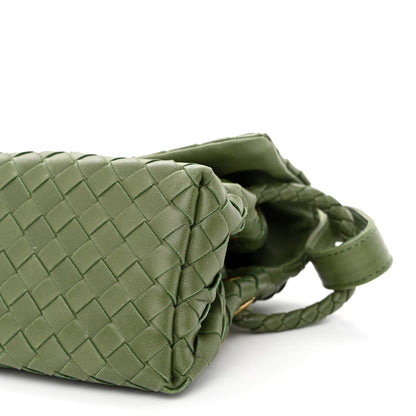 Bottega Veneta Nappa Intrecciato Mini Flap Shoulder Bag Foglia 9 of 9