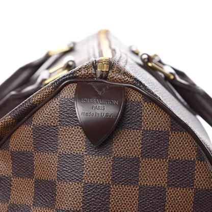 Louis Vuitton Damier Ebene Speedy 30 7 of 25