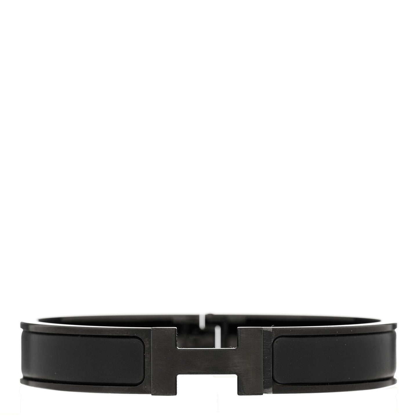 Matte Enamel Narrow Clic Clac HH Bracelet T3 So Black