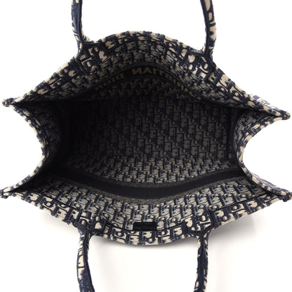 Christian Dior Oblique Book Tote Blue Multicolor 5 of 10