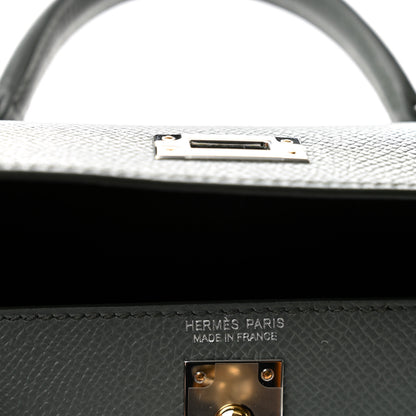 Hermes Epsom Mini Kelly Sellier 20 Vert Amande 6 of 11