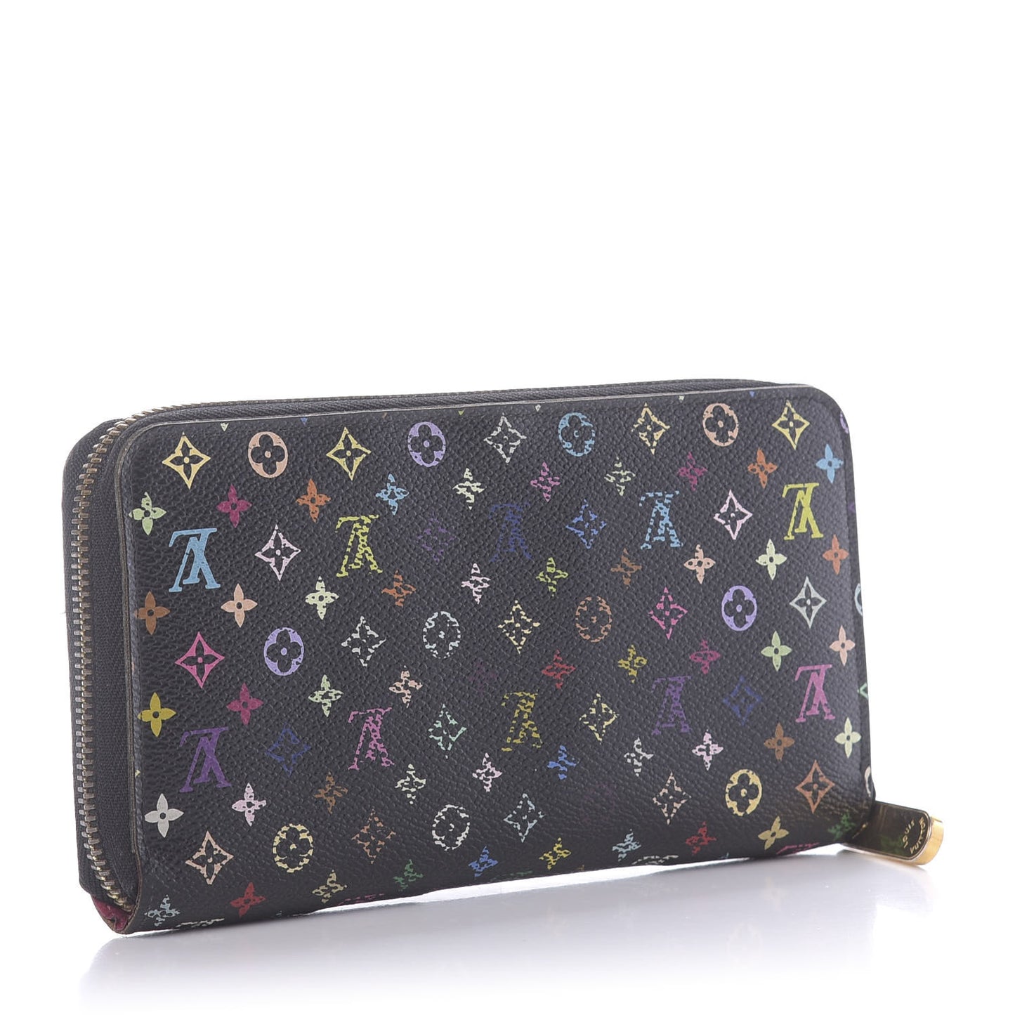 Monogram Multicolor Zippy Wallet Black Grenade