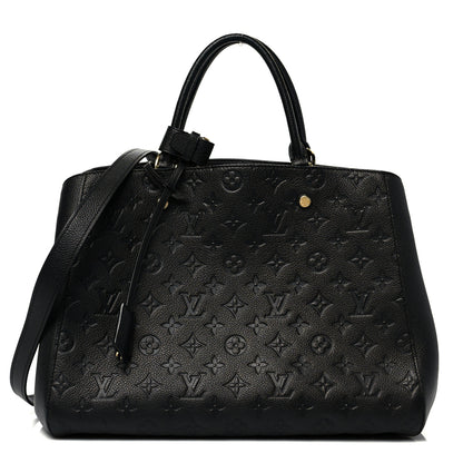 Louis Vuitton Empreinte Montaigne GM Black 1 of 9
