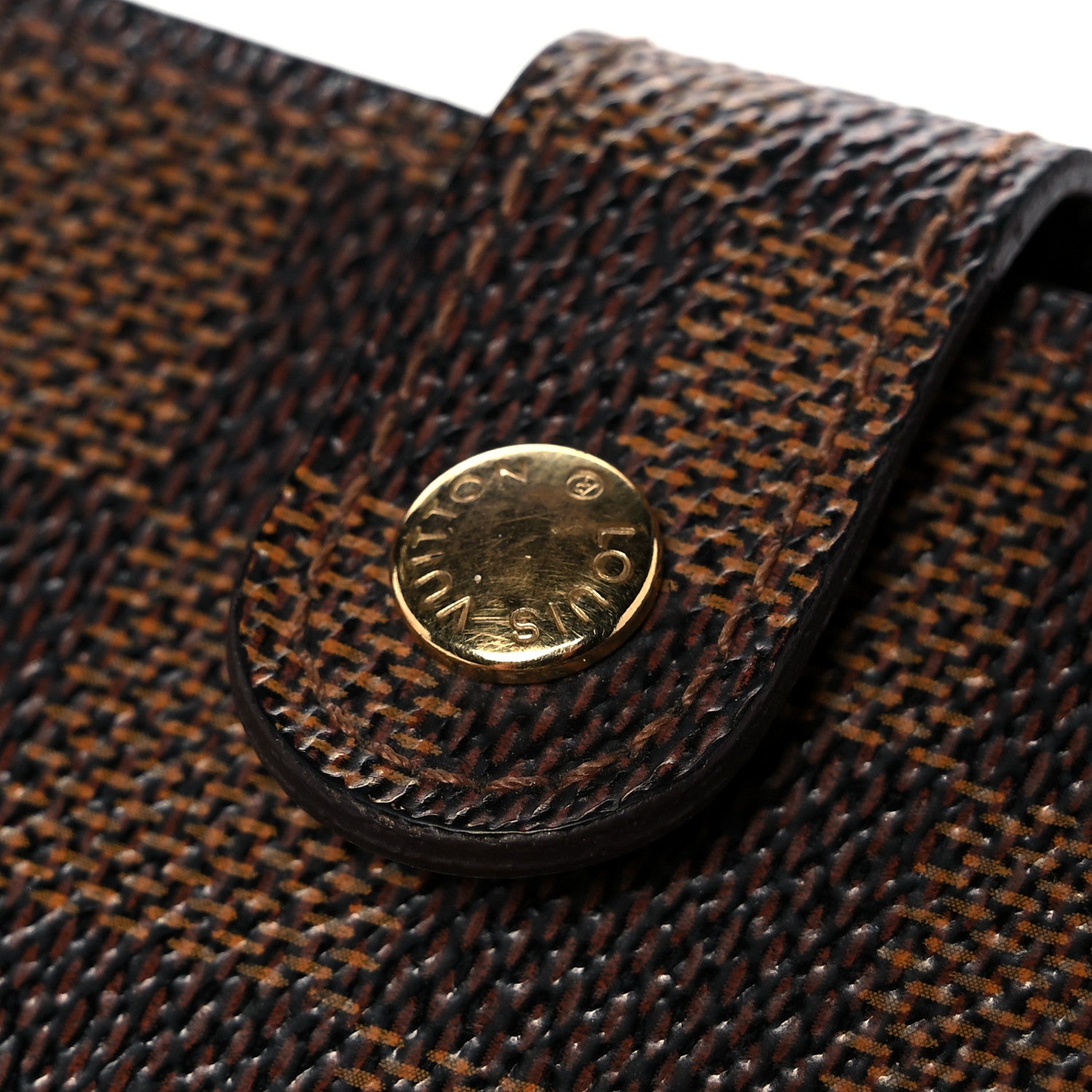 Louis Vuitton Damier Ebene Small Ring Agenda Cover 9 of 10