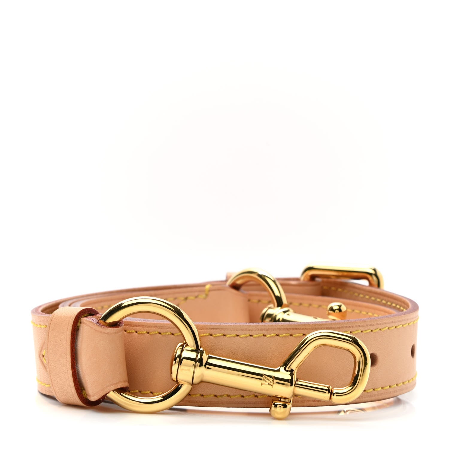 Louis Vuitton Vachetta 25mm Adjustable Shoulder Strap VVN 1 of 6