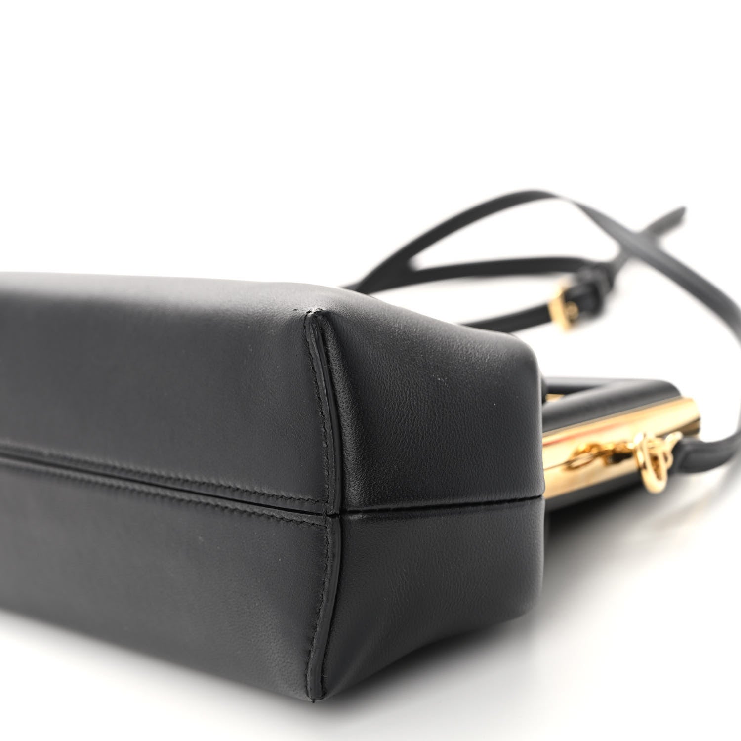 Fendi Shiny Nappa Small Fendi First Black 10 of 11