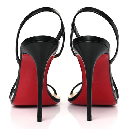 Christian Louboutin CHRISTIAN LOUBOUTIN Nappa Rosalie 100 Sandals 39 Black 5 of 7