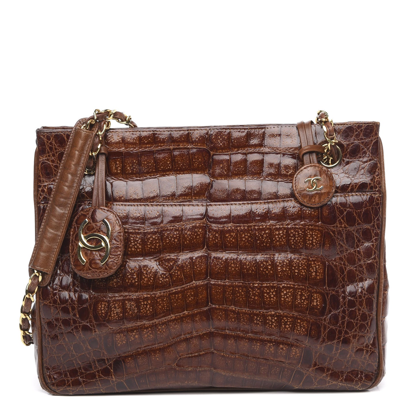 Alligator Tote Brown