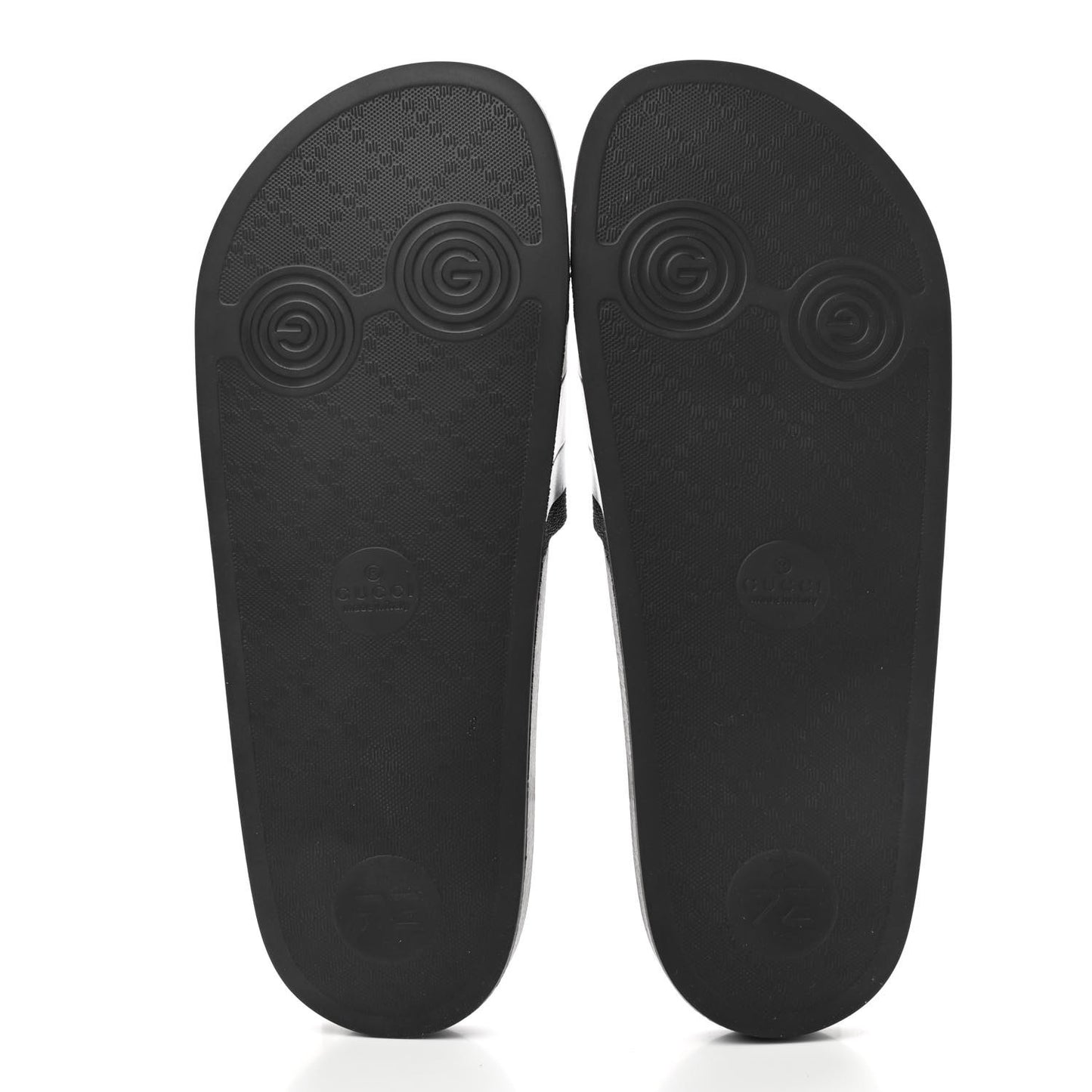 Rubber Web Mens Pool Slide Sandals 8 Black Mystic White Hibiscus Red Marine