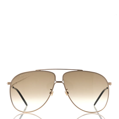 Gucci Aviator Sunglasses GG0440S Gold 2 of 8