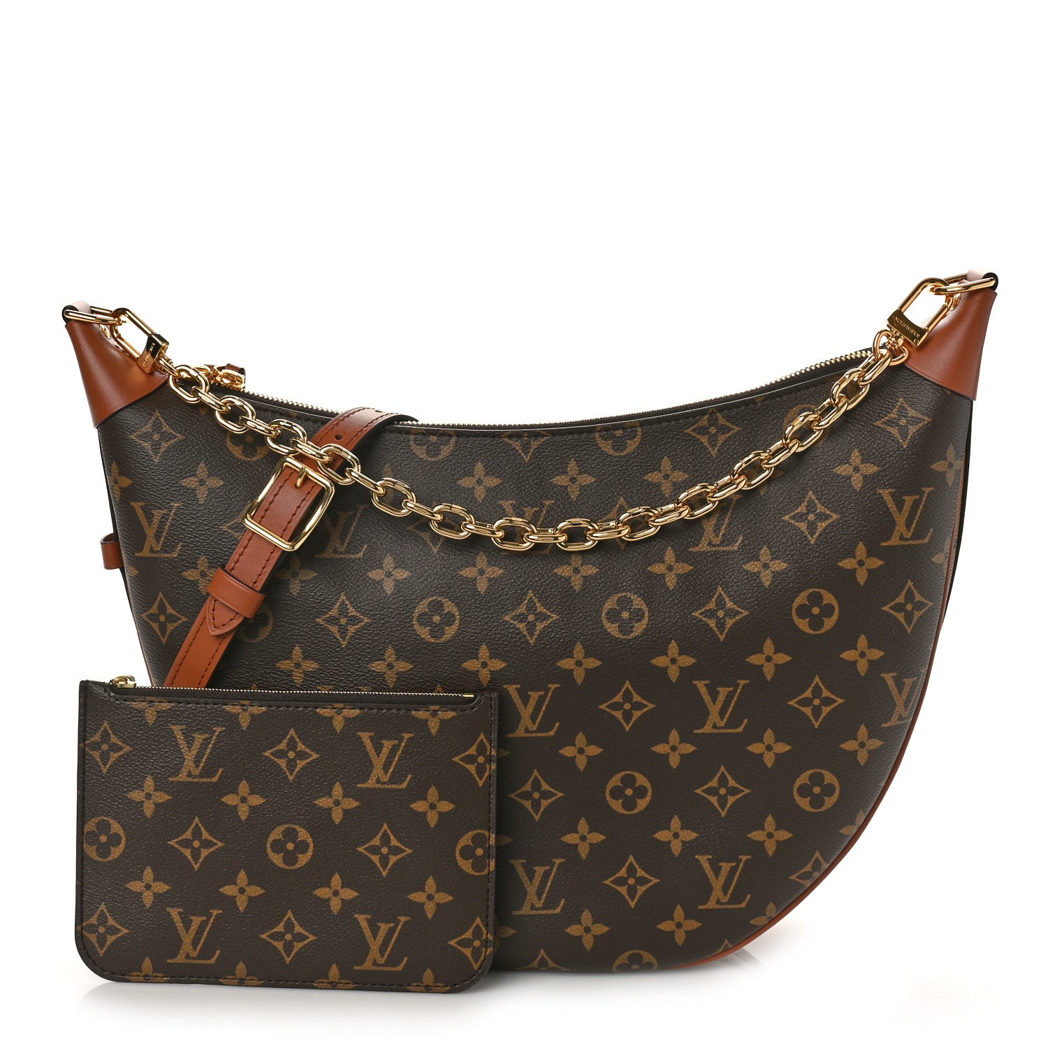 Louis Vuitton Reverse Monogram Loop Hobo 1 of 9