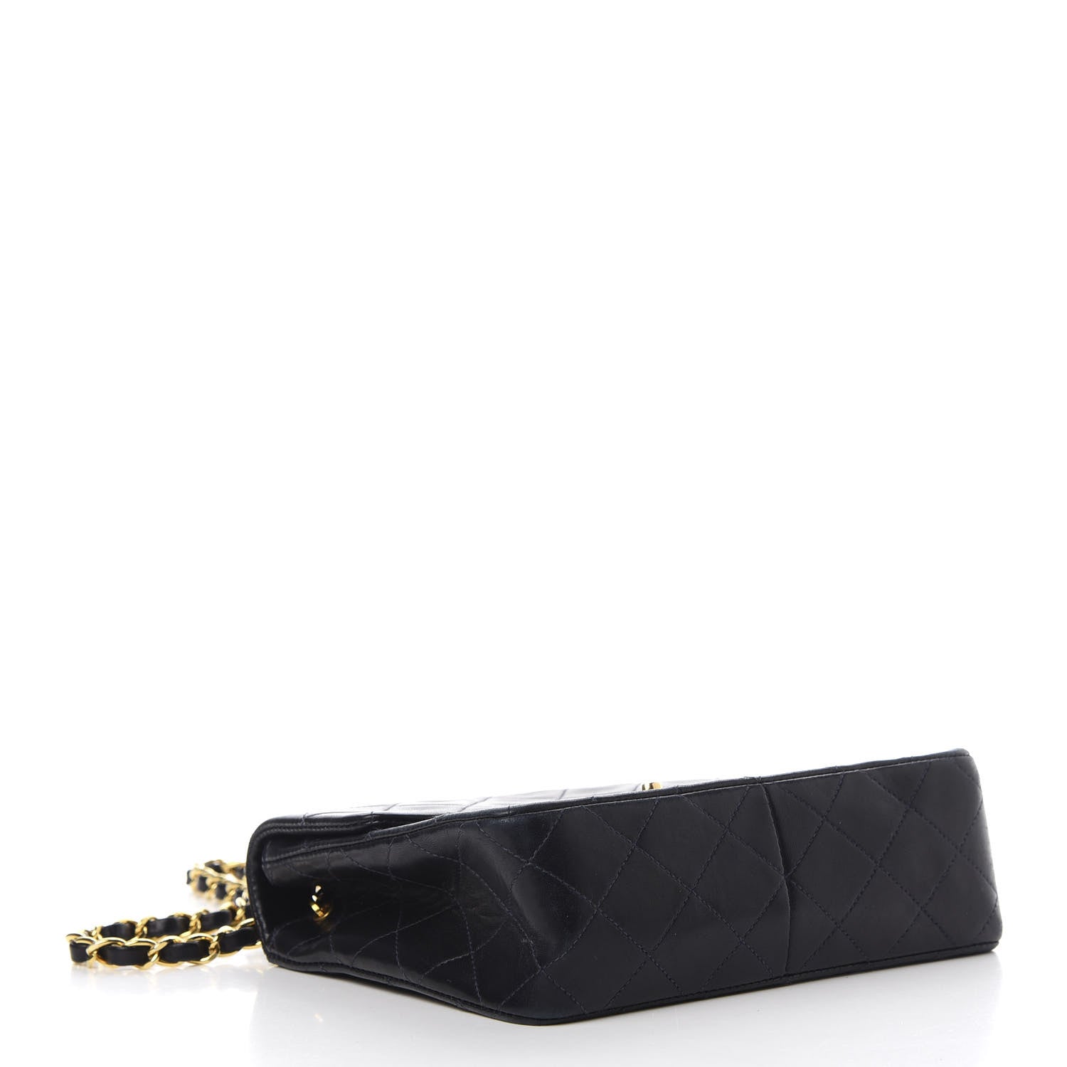 Chanel Lambskin Quilted Mini Square Flap Black 4 of 11