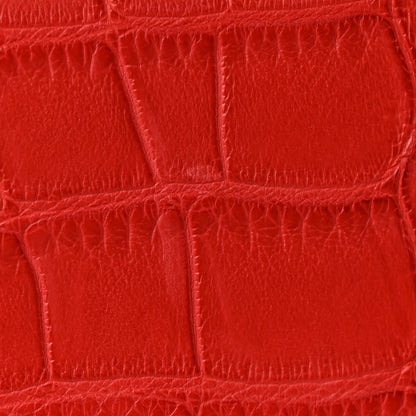 Chanel Alligator Jumbo Double Flap Red 13 of 14