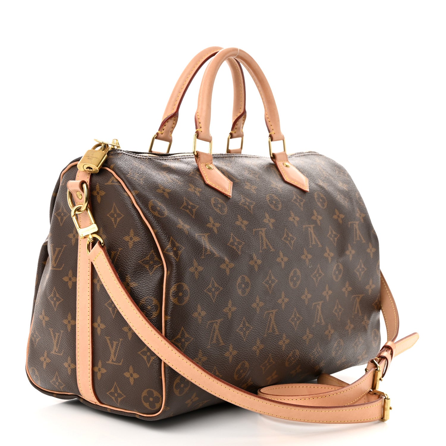Louis Vuitton Monogram Speedy Bandouliere 35 3 of 12