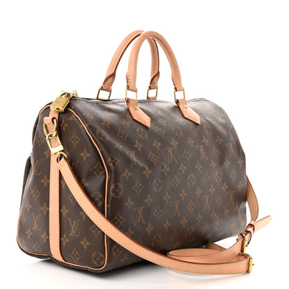 Louis Vuitton Monogram Speedy Bandouliere 35 3 of 12