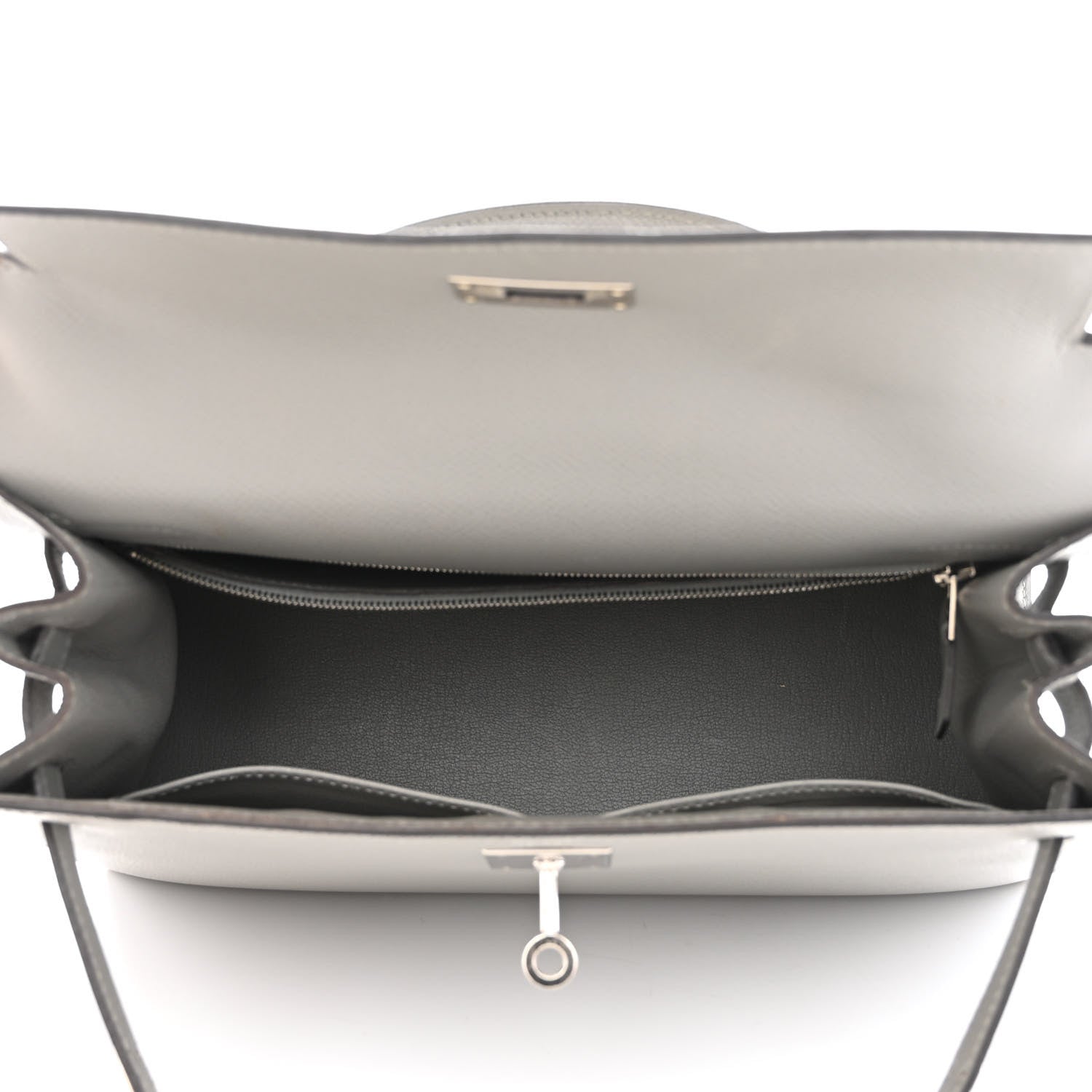 Hermes Epsom Kelly Sellier 28 Gris Mouette 5 of 11