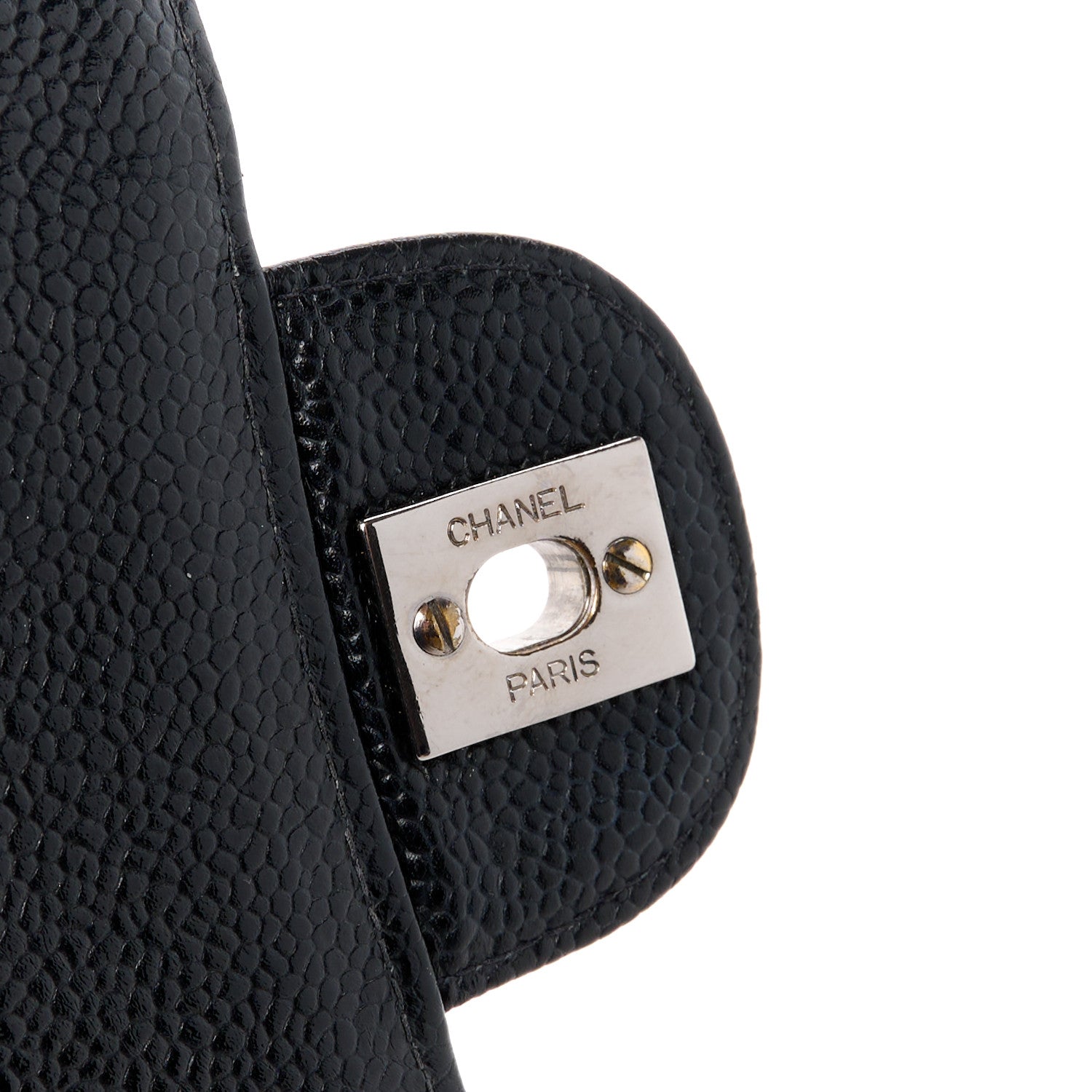 Chanel Caviar Jumbo Single Flap Black 6 of 14