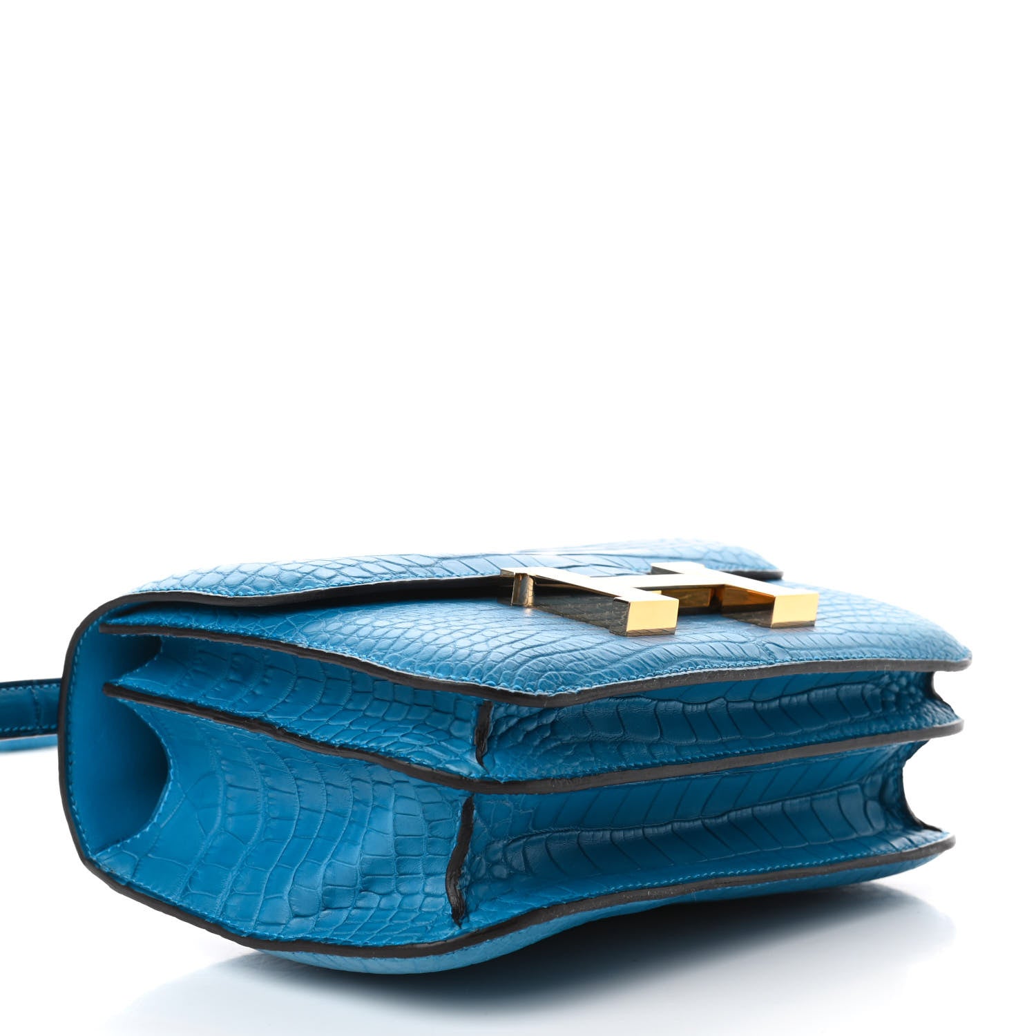 Hermes Matte Alligator Constance 18 Mykonos 3 of 5