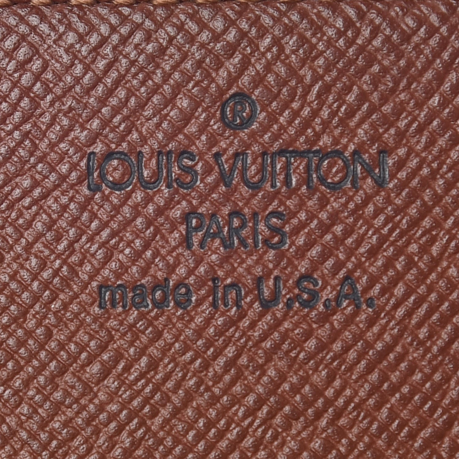 Louis Vuitton Monogram Simple Checkbook Holder Wallet 6 of 7