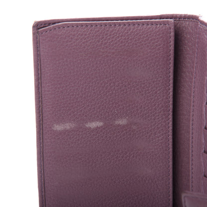 Gucci Monogram Cellarius Calfskin Miss GG Continental Wallet Beige Ebony Lilac 6 of 7