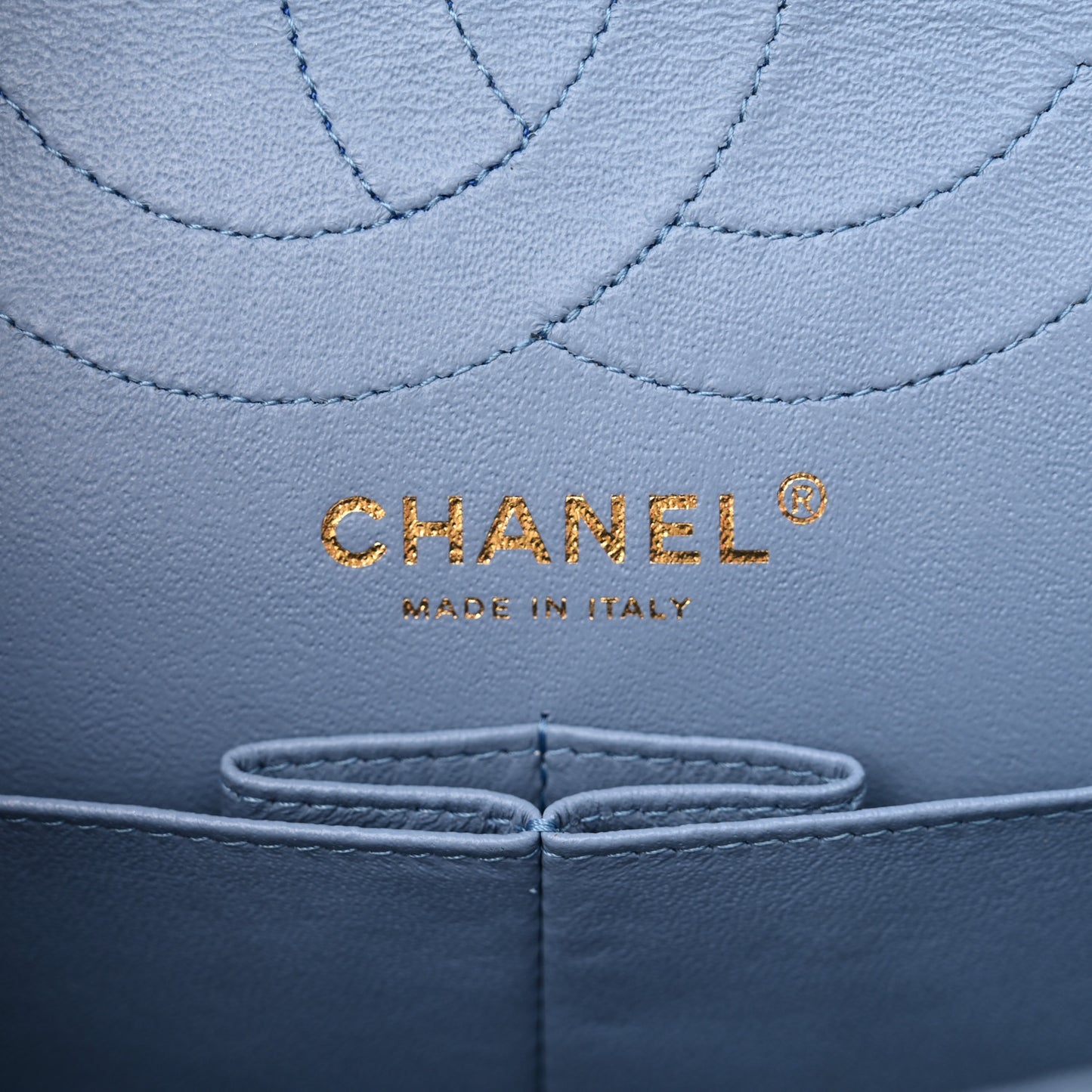 Denim Quilted 2.55 Reissue 226 Flap Light Blue