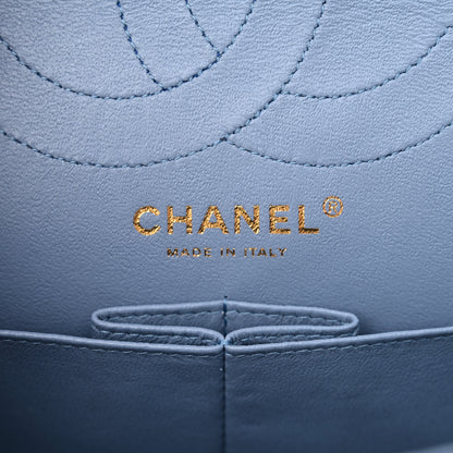 Chanel Denim Quilted 2.55 Reissue 226 Flap Light Blue 6 of 12