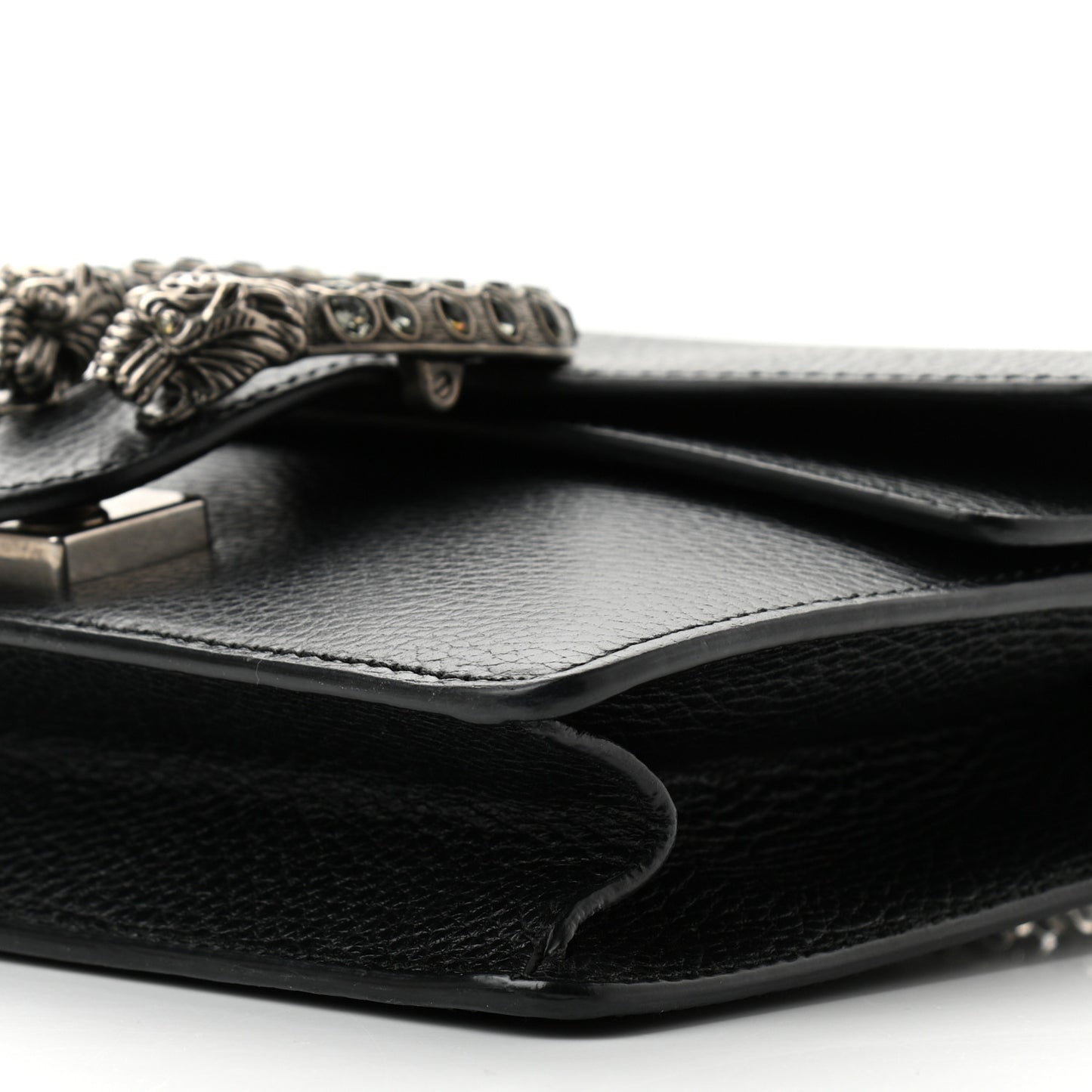 Calfskin Mini Dionysus Shoulder Bag Black