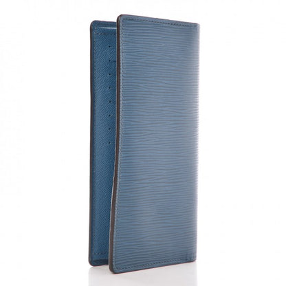 Louis Vuitton Epi Brazza Wallet Cyan 3 of 9