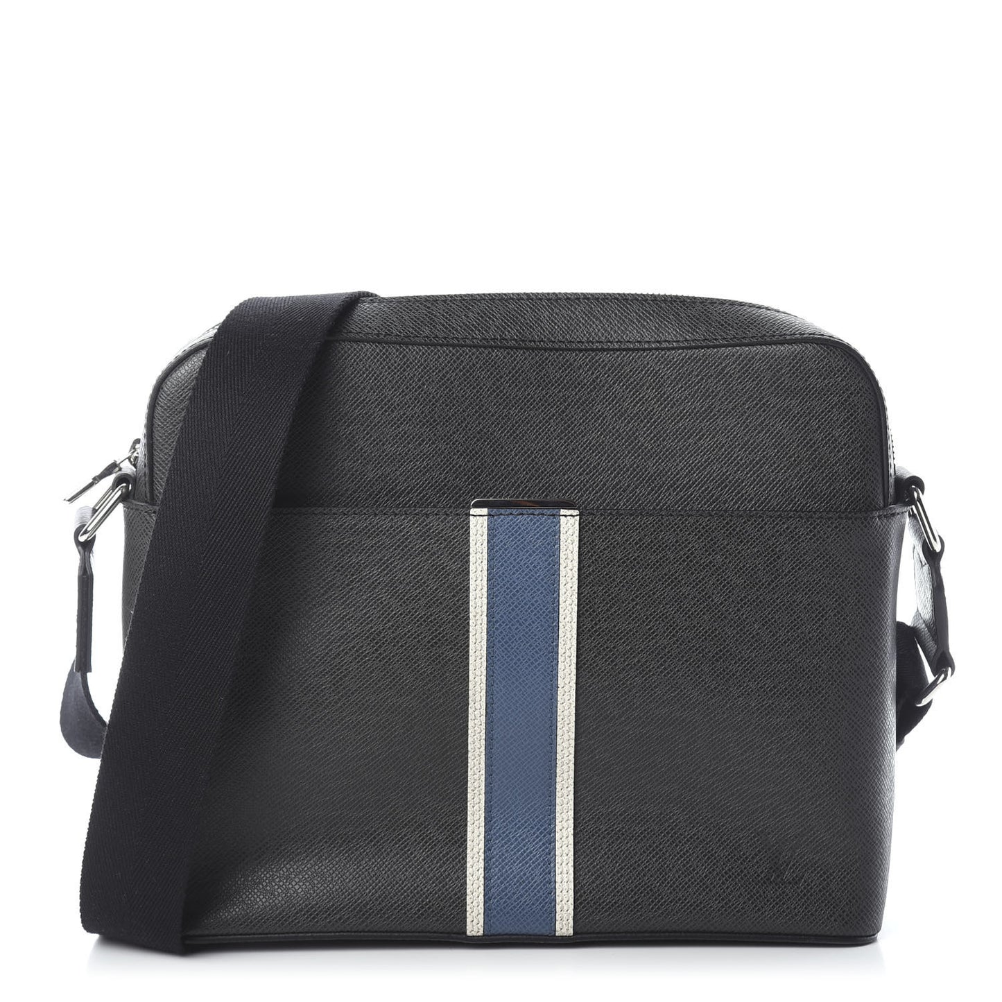 Taiga Stripe Anton Messenger PM Ardoise