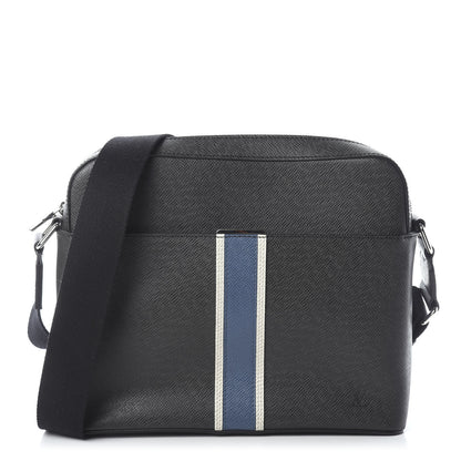 Louis Vuitton Taiga Stripe Anton Messenger PM Ardoise 1 of 8