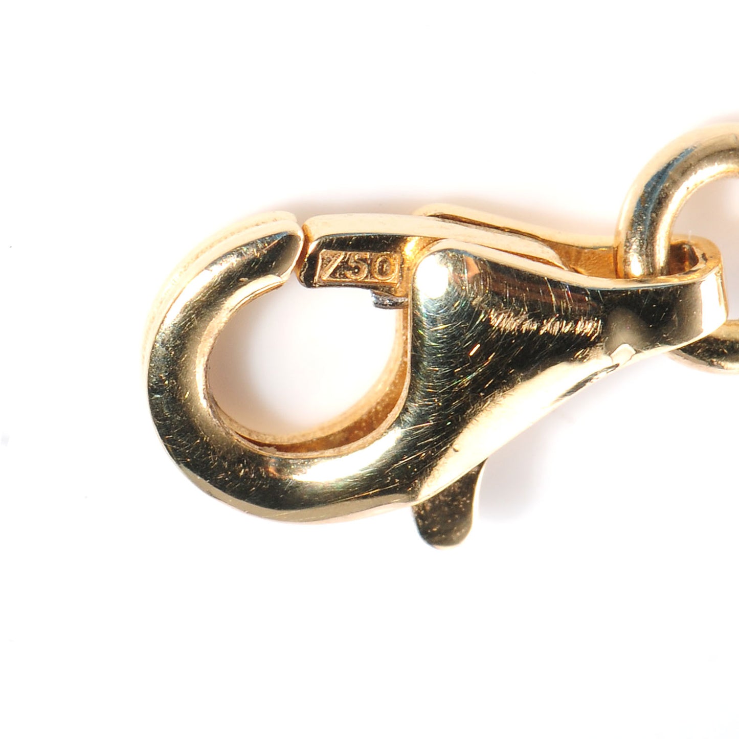 18K Yellow Gold Black Onyx 5 Motifs Vintage Alhambra Bracelet