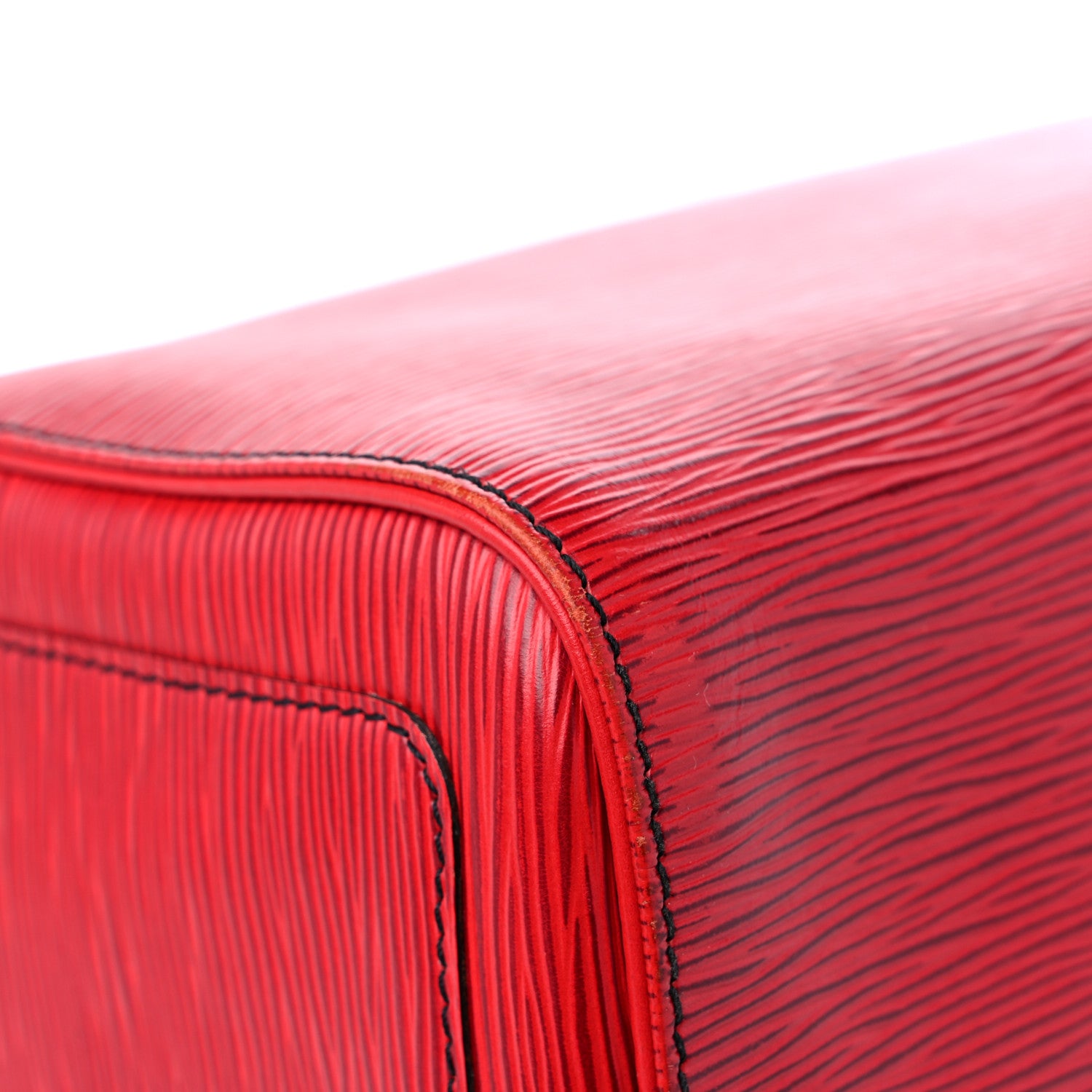 Louis Vuitton Epi Speedy 35 Castillan Red 9 of 22