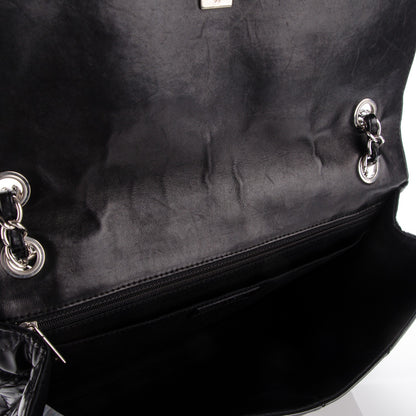 Chanel Vinyl Quilted In the Business Flap Bag Black 11 of 11