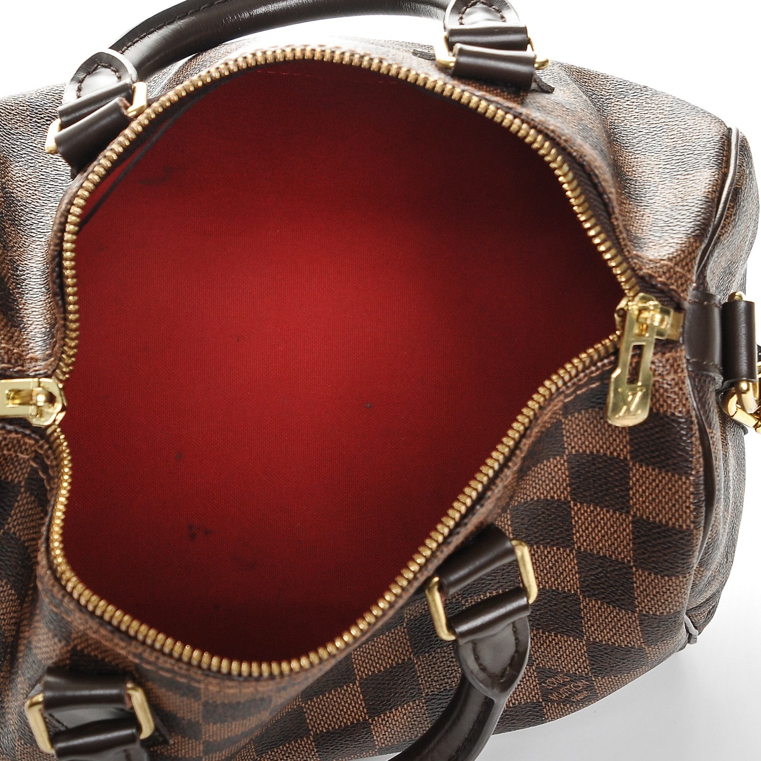 Louis Vuitton Damier Ebene Speedy Bandouliere 25 5 of 6