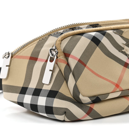 Burberry Small Check Belt Bag Sand Biege 9 of 10