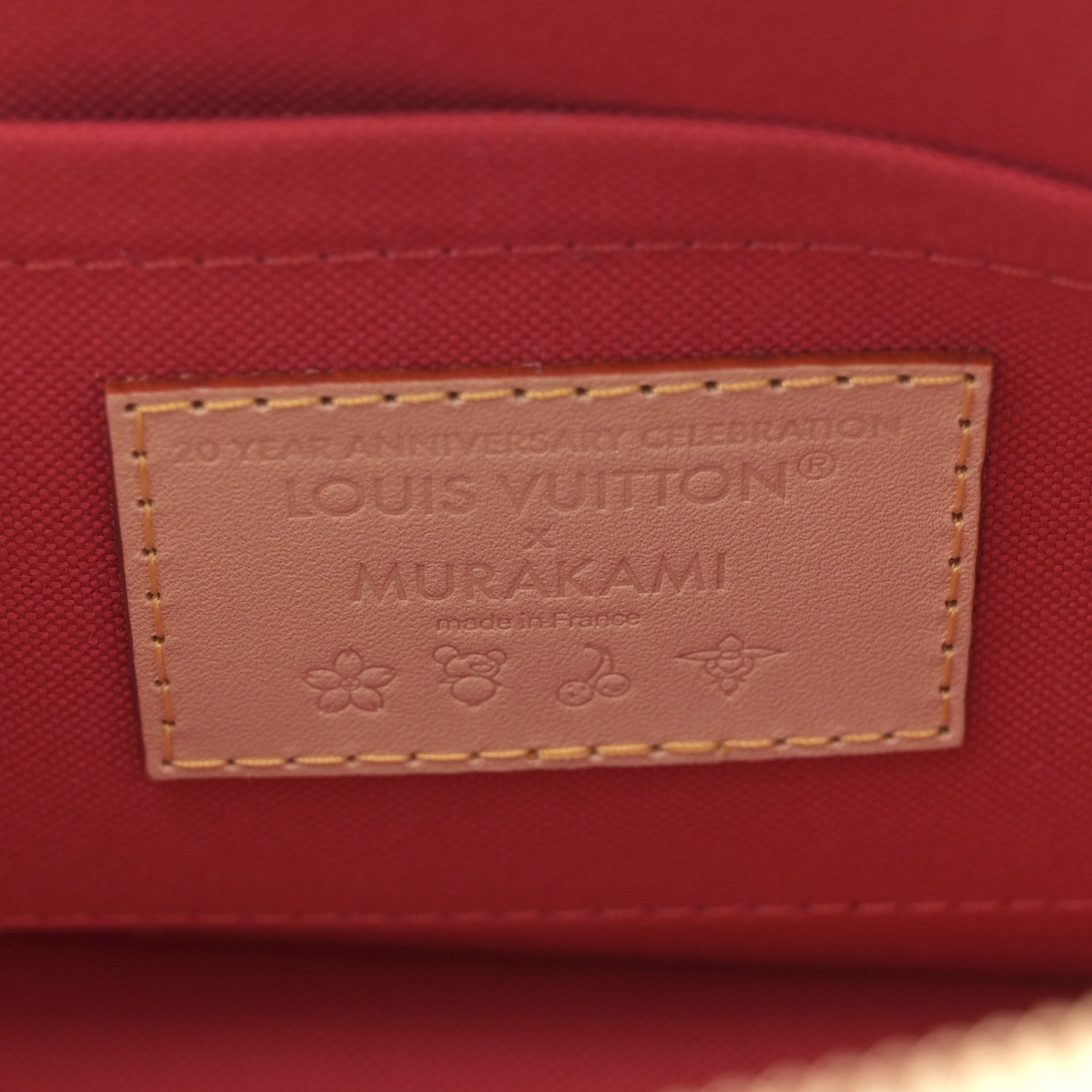 Louis Vuitton LV X TM Monogram Cerises Alma BB White 6 of 10
