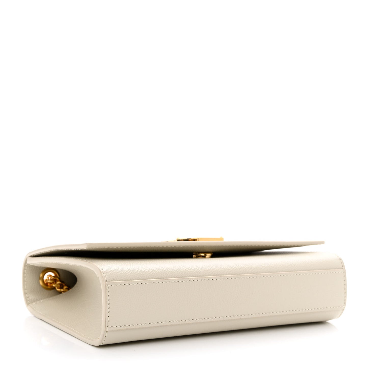 Grain De Poudre Small Monogram Kate Satchel Crema Soft
