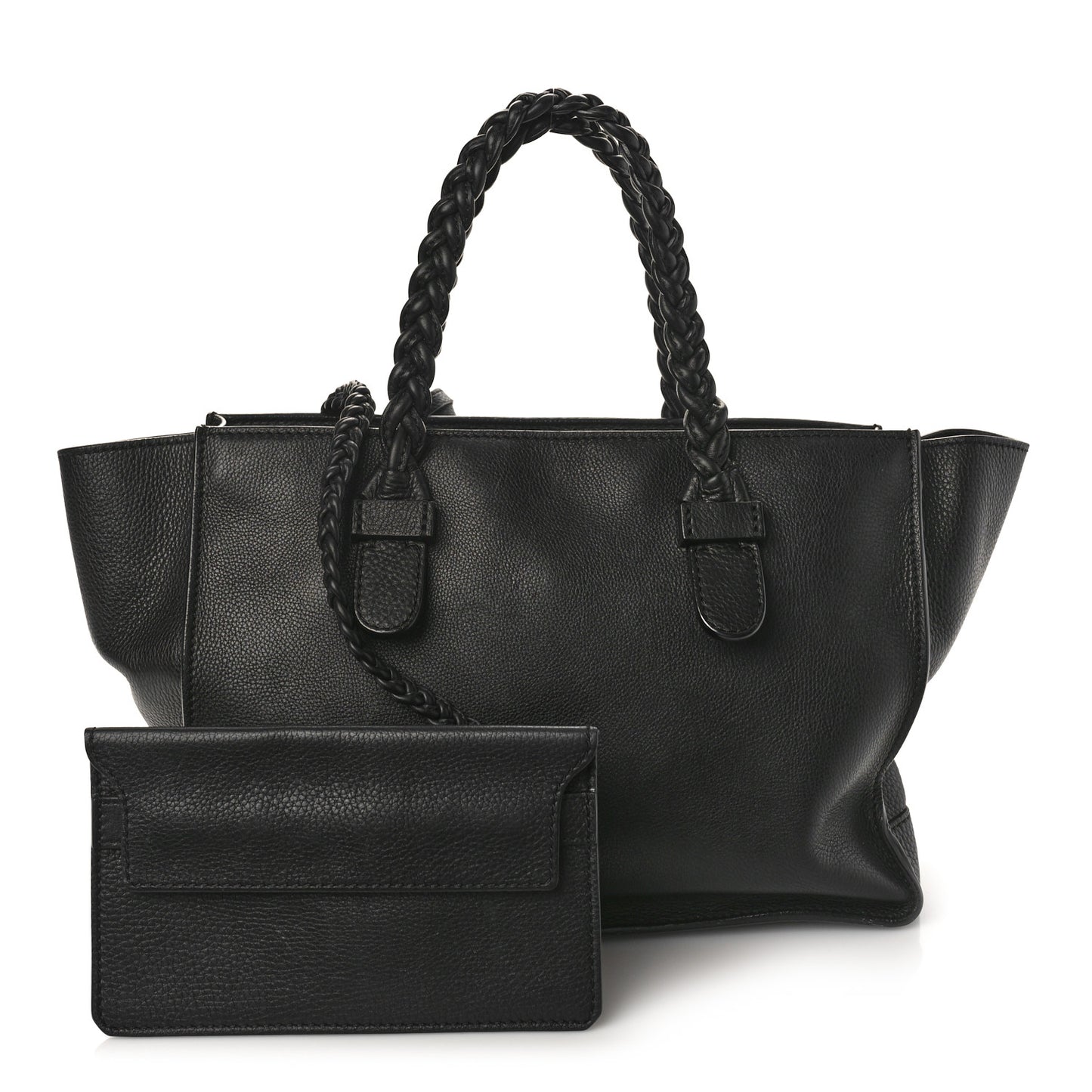 Grained Calfskin To Be Cool Tote Black