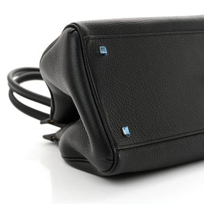 Moynat Taurillon Gex Pauline Tote Black 8 of 13