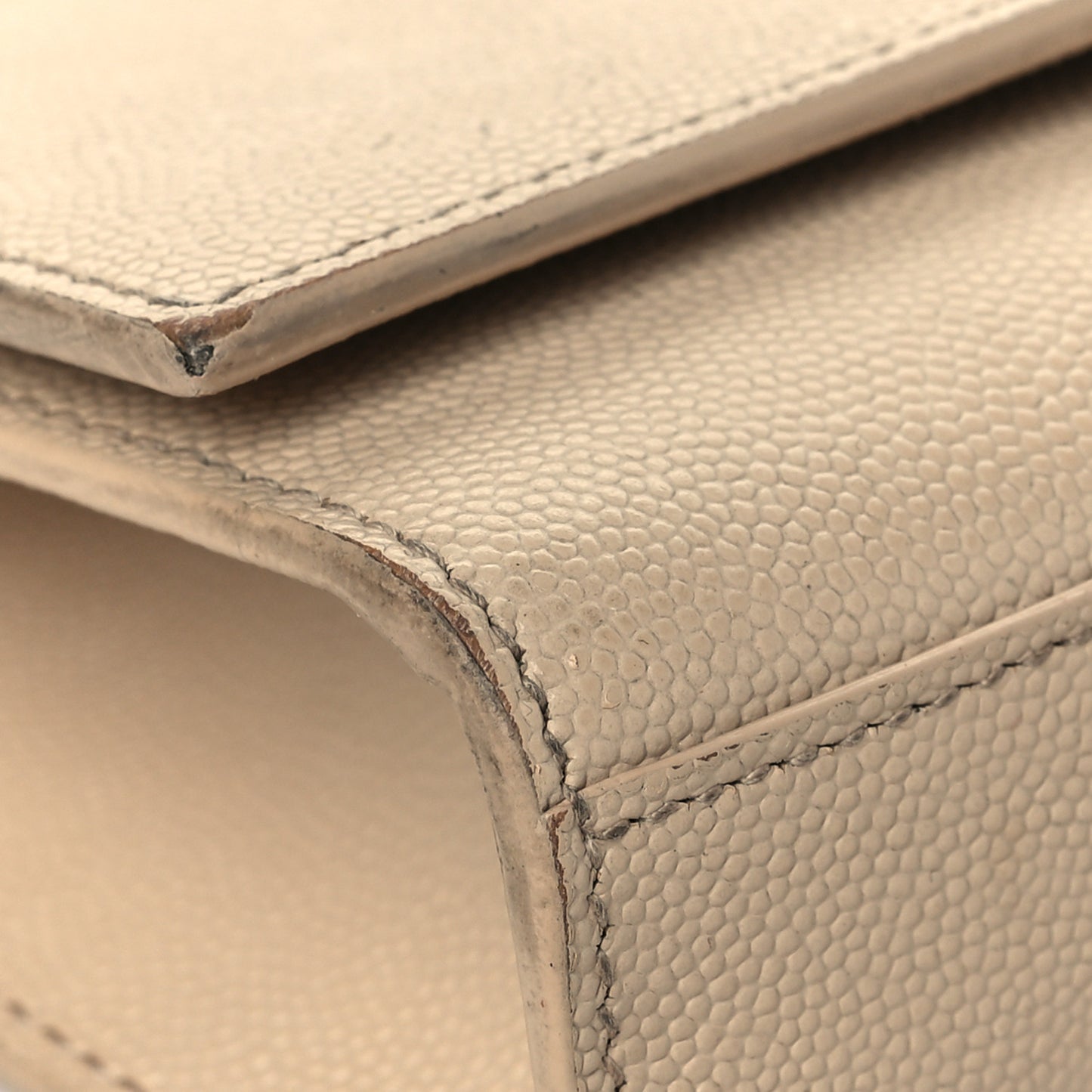 Grain De Poudre Small Monogram Kate Satchel Nude Powder