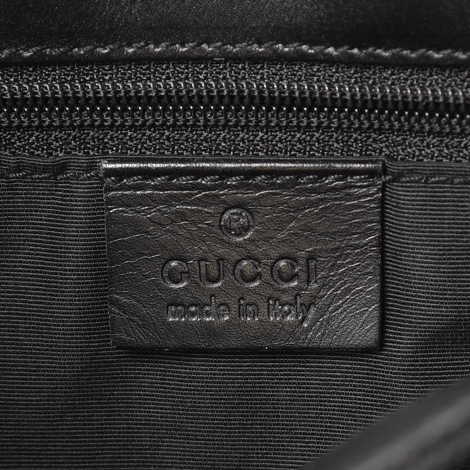 Gucci Monogram Messenger Bag Black 5 of 10