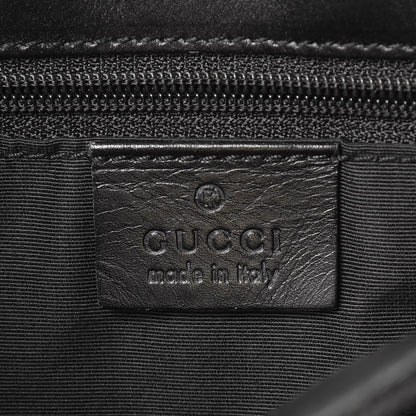 Gucci Monogram Messenger Bag Black 5 of 10