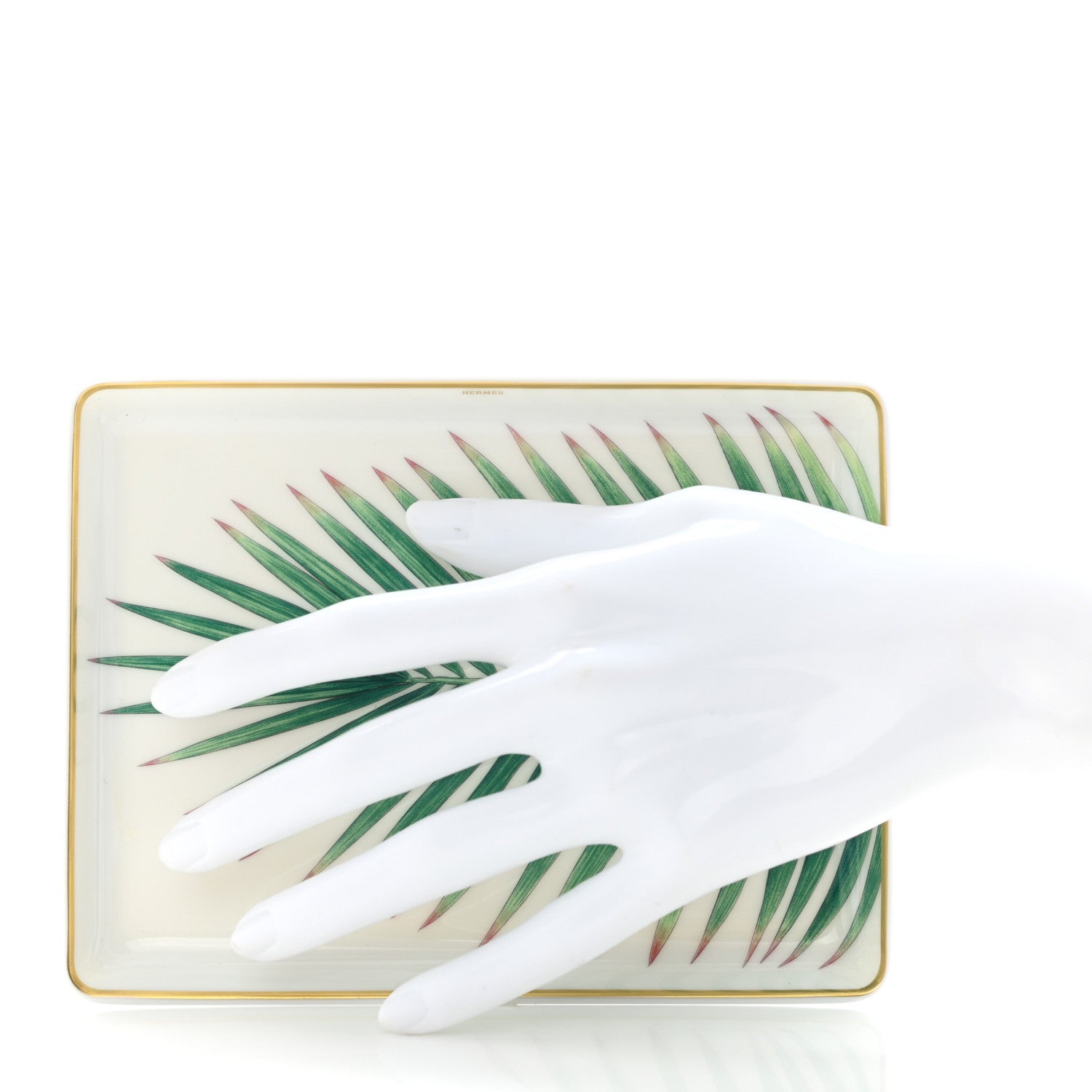 Hermes Porcelain Small Passifolia Tray N°2 2 of 6