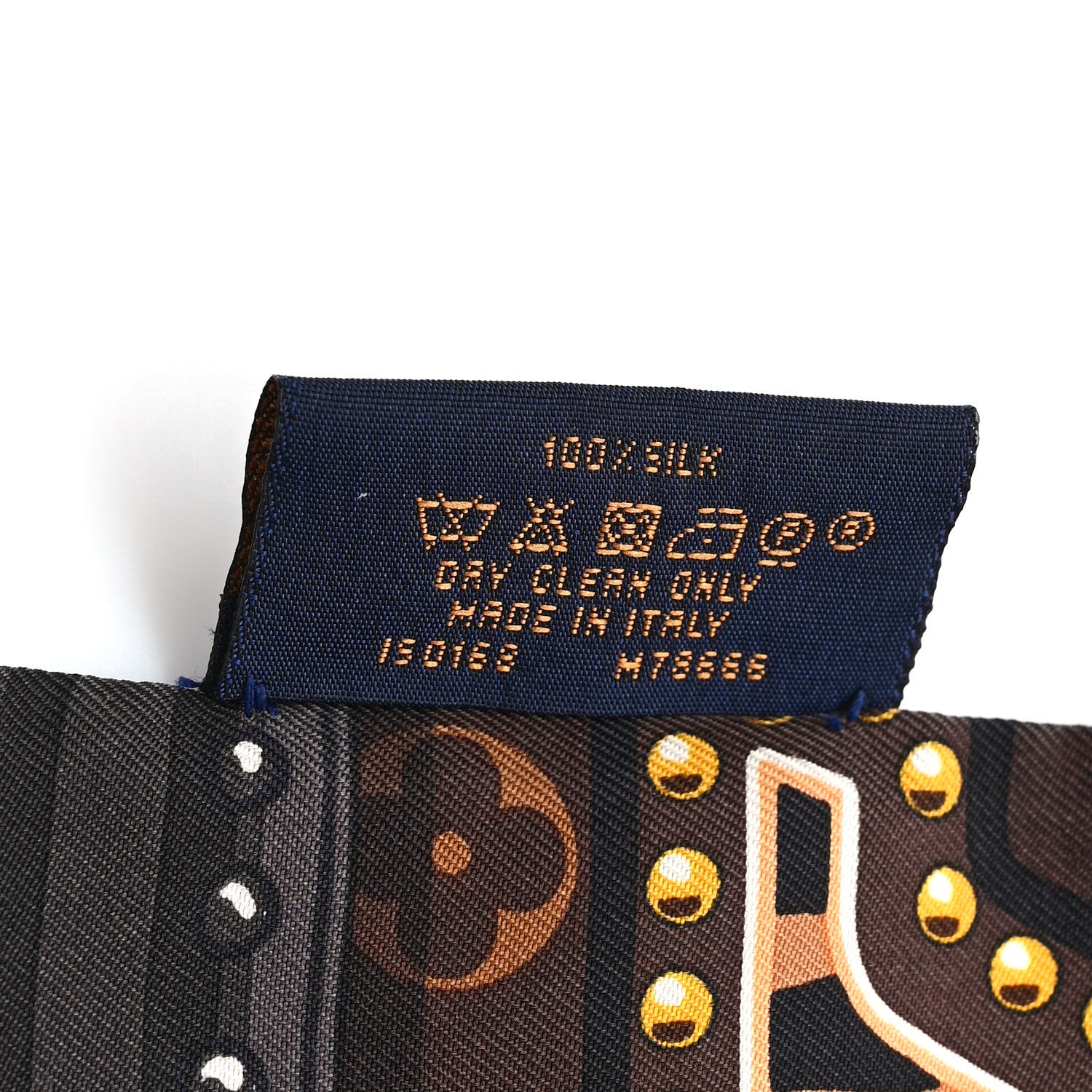 Louis Vuitton Silk Monogram LV World Bandeau Brown 4 of 4