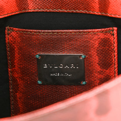 Bulgari Karung Serpenti Forever Small Shoulder Bag Red 7 of 12