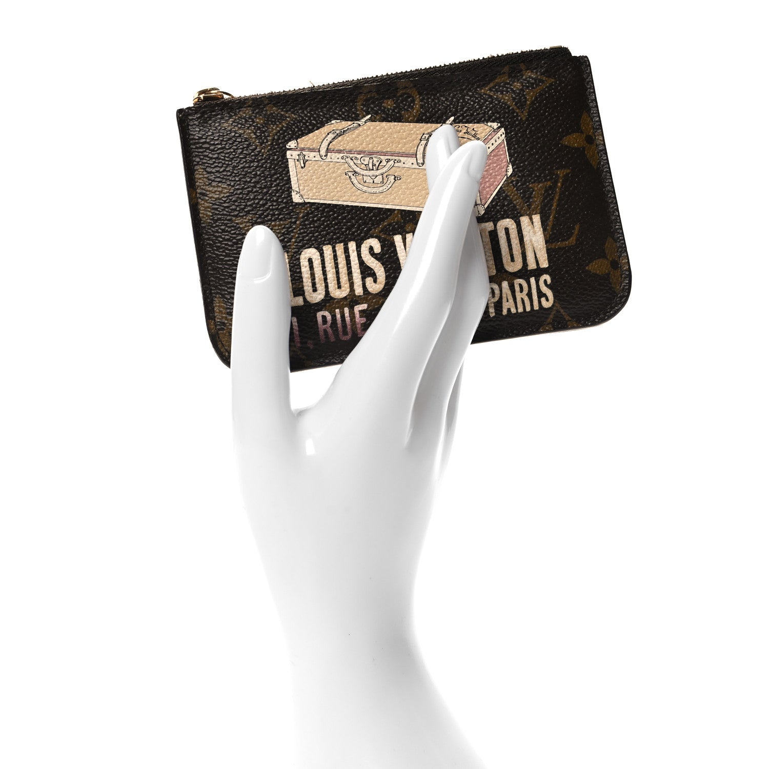 Louis Vuitton Monogram Affiche Key Pouch 2 of 7